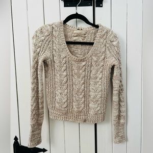 Free People Crop Sweater
